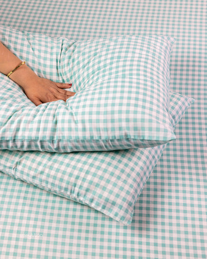 Mint Gingham