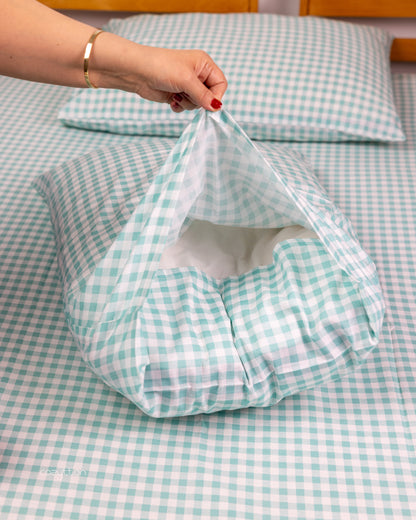 Mint Gingham