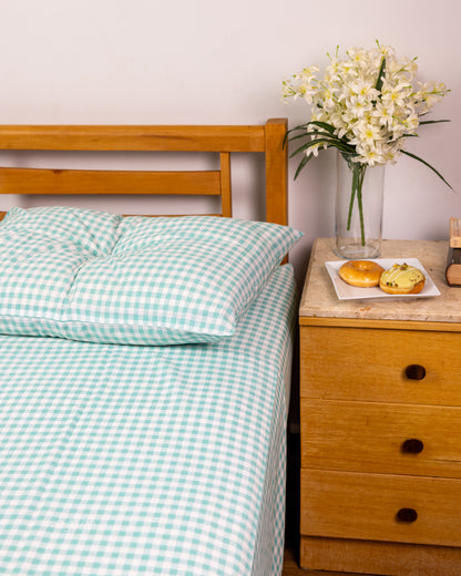 Mint Gingham