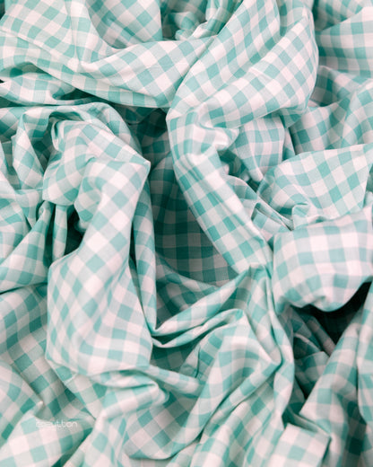 Mint Gingham