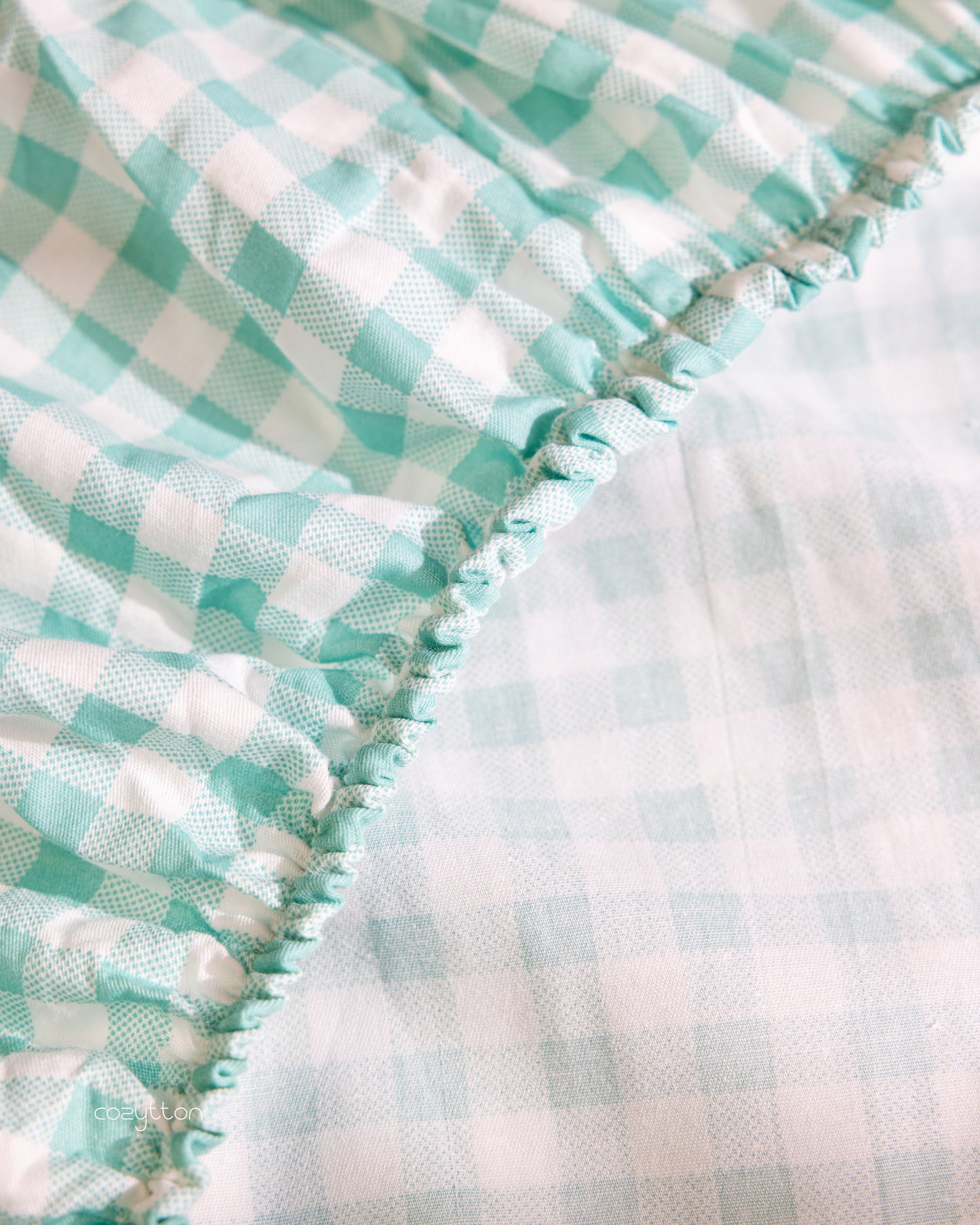 Mint Gingham